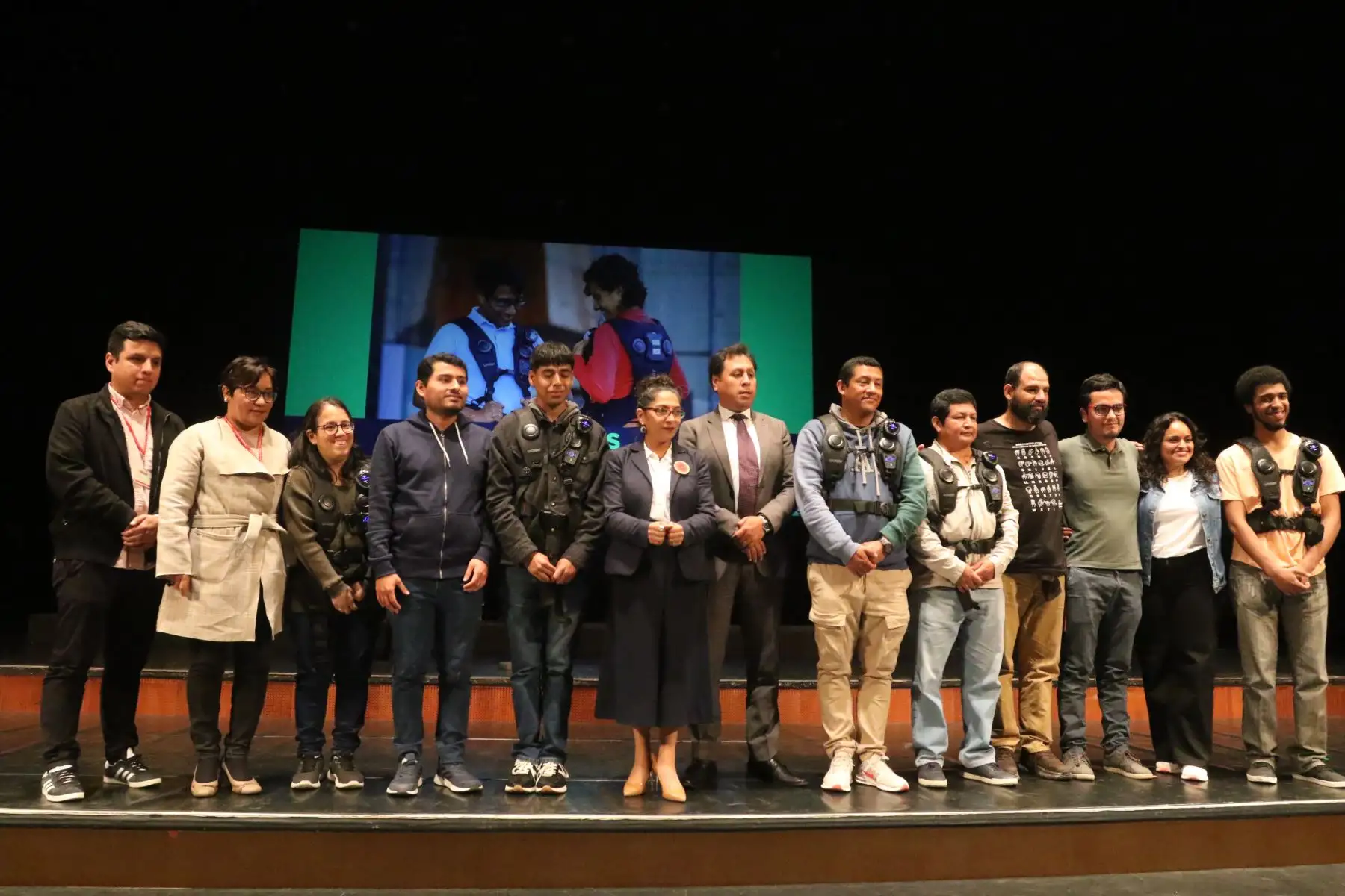 El Gran Teatro Nacional del Ministerio de Cultura, se convierte en la primera institución cultural de Latinoamérica en utilizar el moderno Sistema Immersive Live W5, versión Woojer, de manera permanente en su programación anual.
Foto: ANDINA/ Héctor Vinces