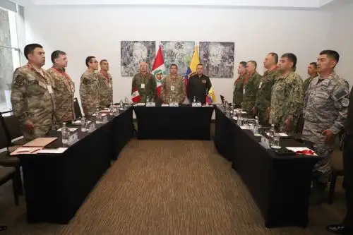 FF. AA. de Ecuador y Perú inician Reunión de la Comisión Binacional de Fronteras