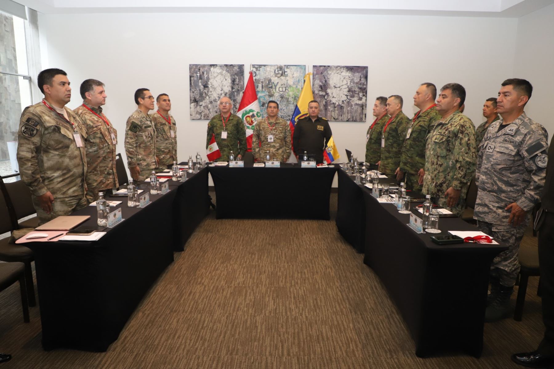 FF. AA. de Ecuador y Perú inician Reunión de la Comisión Binacional de Fronteras