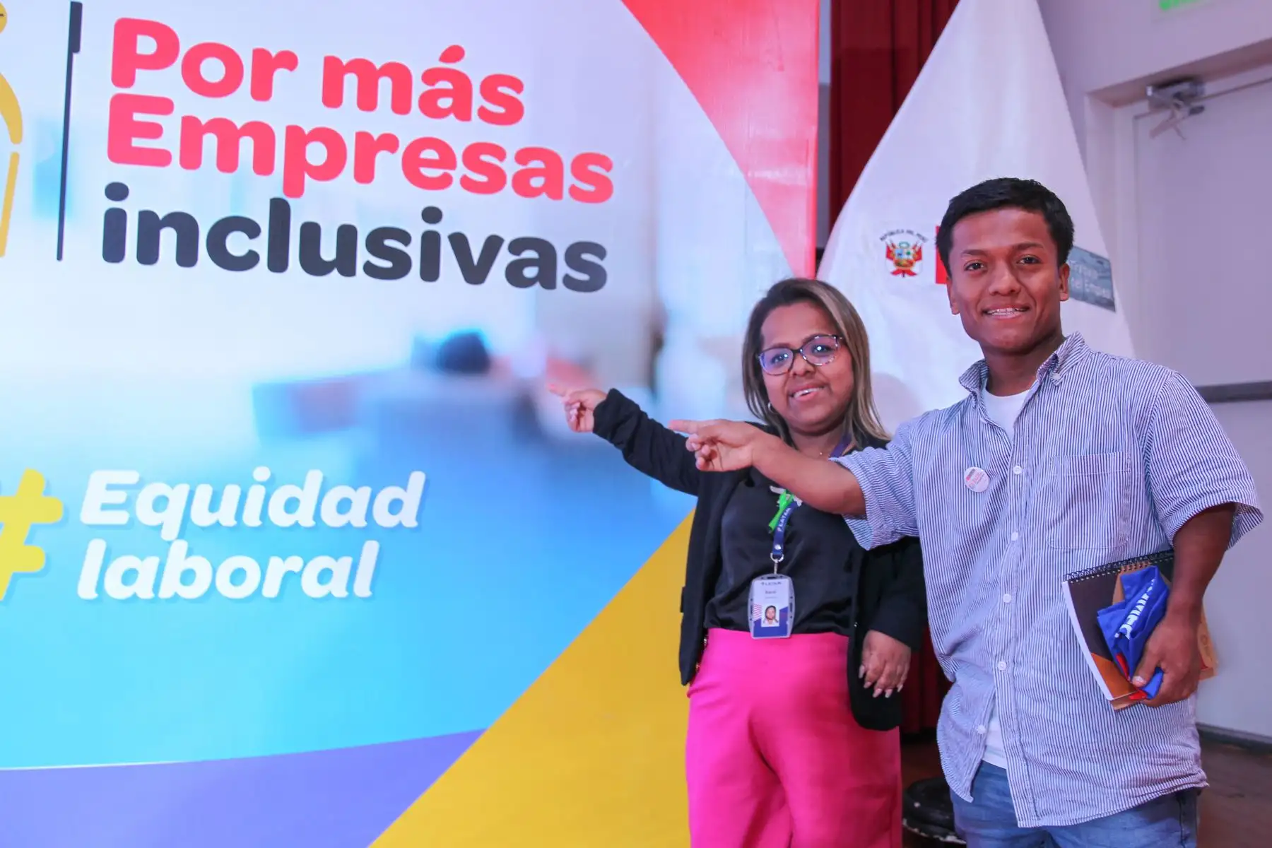 Como parte de los esfuerzos por avanzar hacia una sociedad cada vez más equitativa y libre de discriminaciones, el Ministerio de Trabajo y Promoción del Empleo (MTPE) lleva adelante la campaña “Por más empresas inclusivas”, la cual tiene como objetivo crear una comunidad de empresas del sector privado que esté concientizada del valor y productividad de las personas con discapacidad, así como en el desarrollo y crecimiento personal de estas.
Foto: ANDINA/MTPE