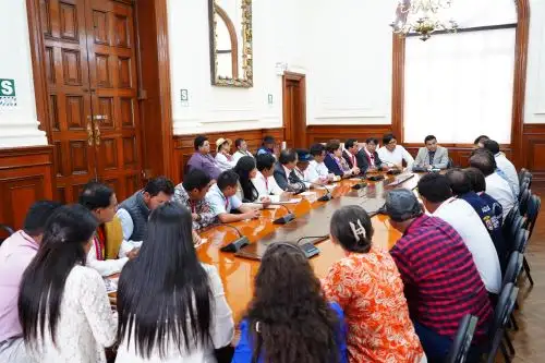 PCM mantuvo reunión con alcaldes de la Asociación de Municipalidades del Perú