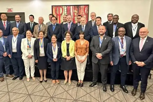 El Perú asumió la presidencia del Foro de Ministras y Ministros de Medio Ambiente de América Latina y el Caribe para el período 2024-2026. "Agradecemos la confianza depositada en nosotros para ejercer la Presidencia del Consejo 
Directivo y contribuir al trabajo del Foro”, dijo la ministra del Ambiente, Albina Ruiz.