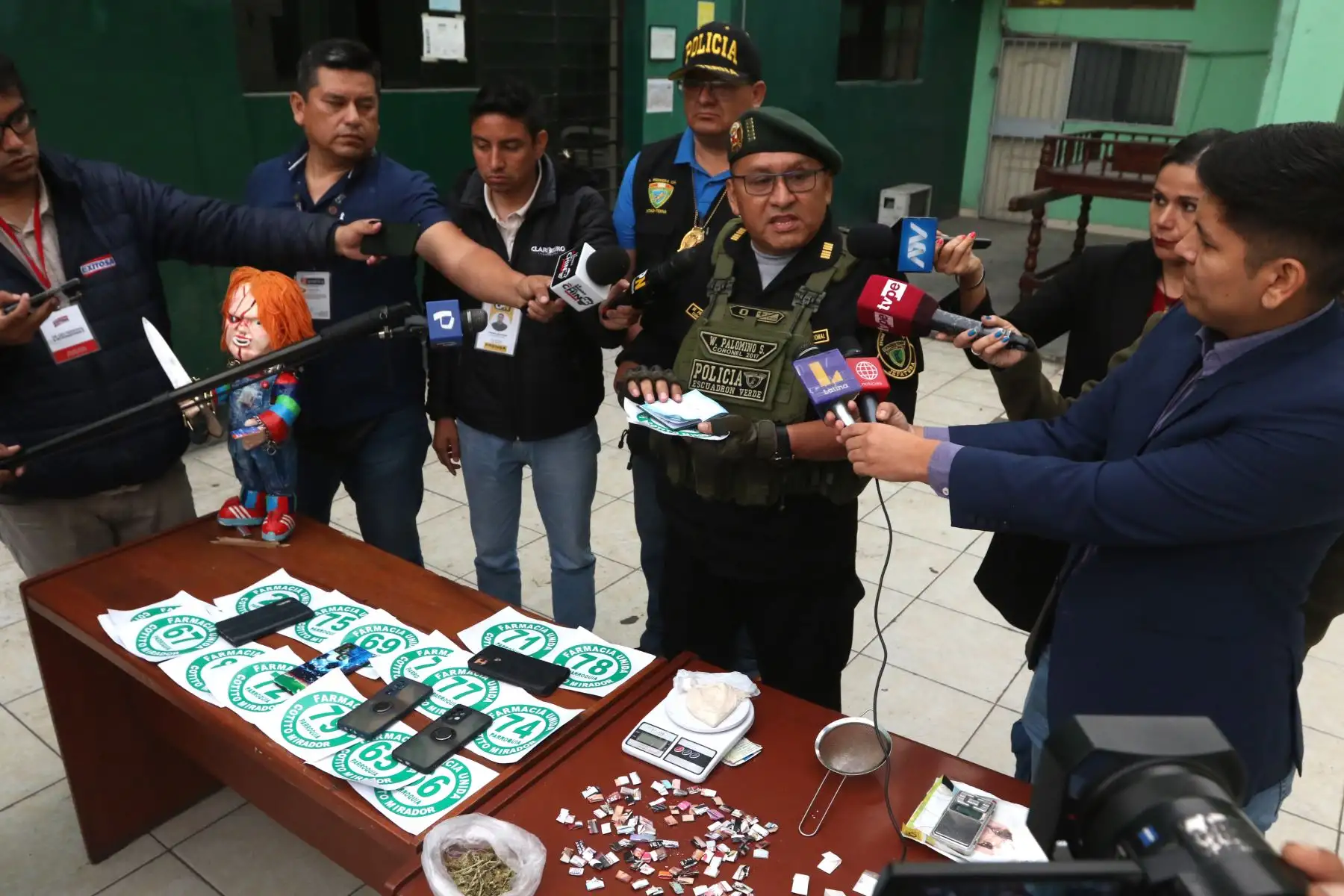 Grupo Terna del Escuadrón Verde ubica la guarida de la temida banda criminal LOS MUÑECOS DIABÓLICOS DE INDEPENDENCIA. Foto: ANDINA/Héctor Vinces