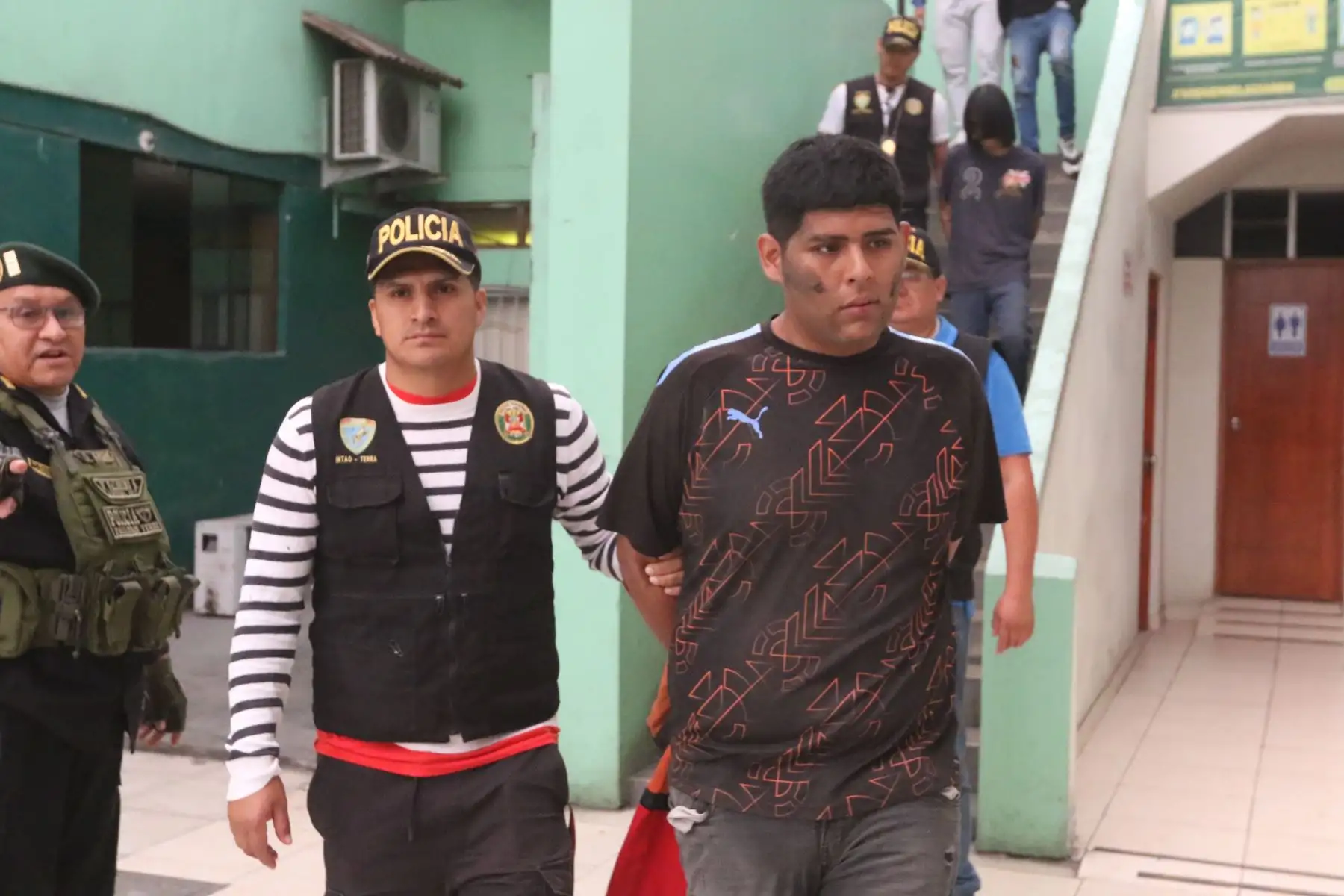 Grupo Terna del Escuadrón Verde ubica la guarida de la temida banda criminal LOS MUÑECOS DIABÓLICOS DE INDEPENDENCIA. Foto: ANDINA/Héctor Vinces