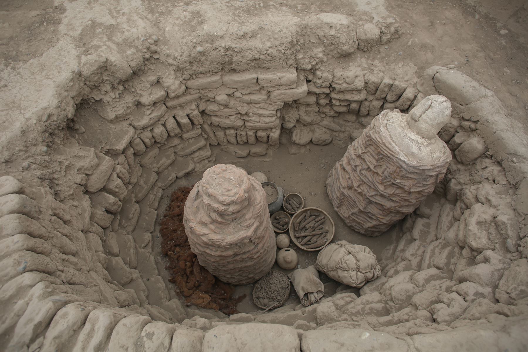 Emblemática Huaca Pucllana, en Miraflores, modelo de recuperación y puesta en valor del patrimonio arqueológico de Lima. Foto: ANDINA/Muni Miraflores