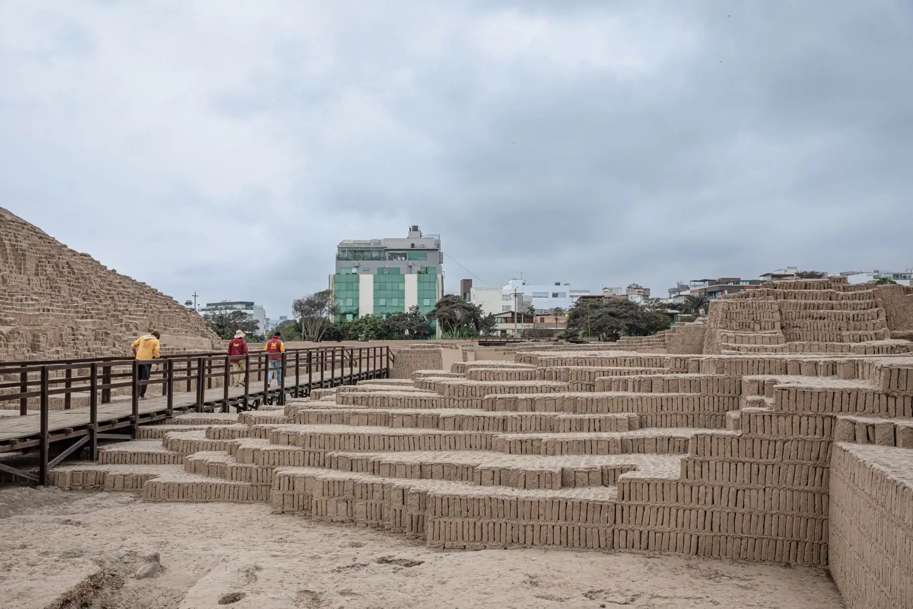 Emblemática Huaca Pucllana, en Miraflores, modelo de recuperación y puesta en valor del patrimonio arqueológico de Lima. Foto: ANDINA/Muni Miraflores