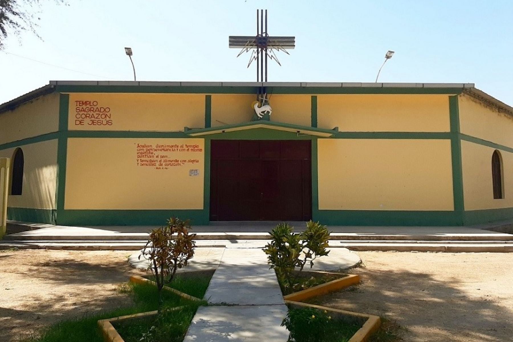 Templo Sagrado Corazón de Jesús, de la ciudad de Piura.