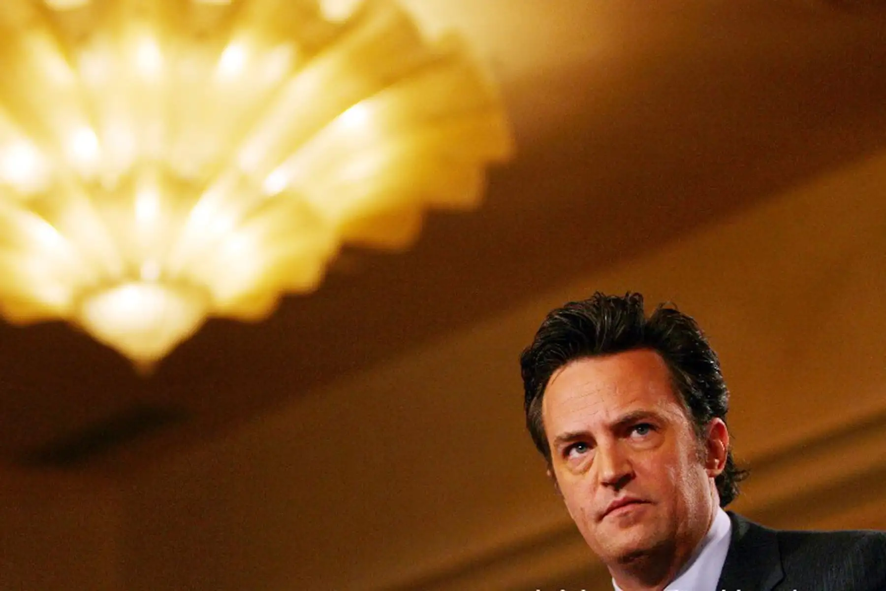 El actor estadounidense Matthew Perry, que encarnara a 