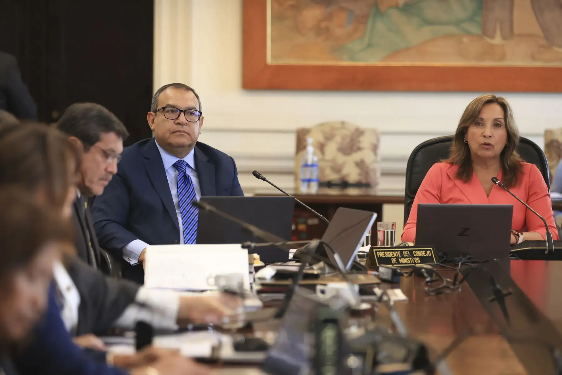 Sesión del Consejo de Ministros. Foto: ANDINA/ Prensa Presidencia