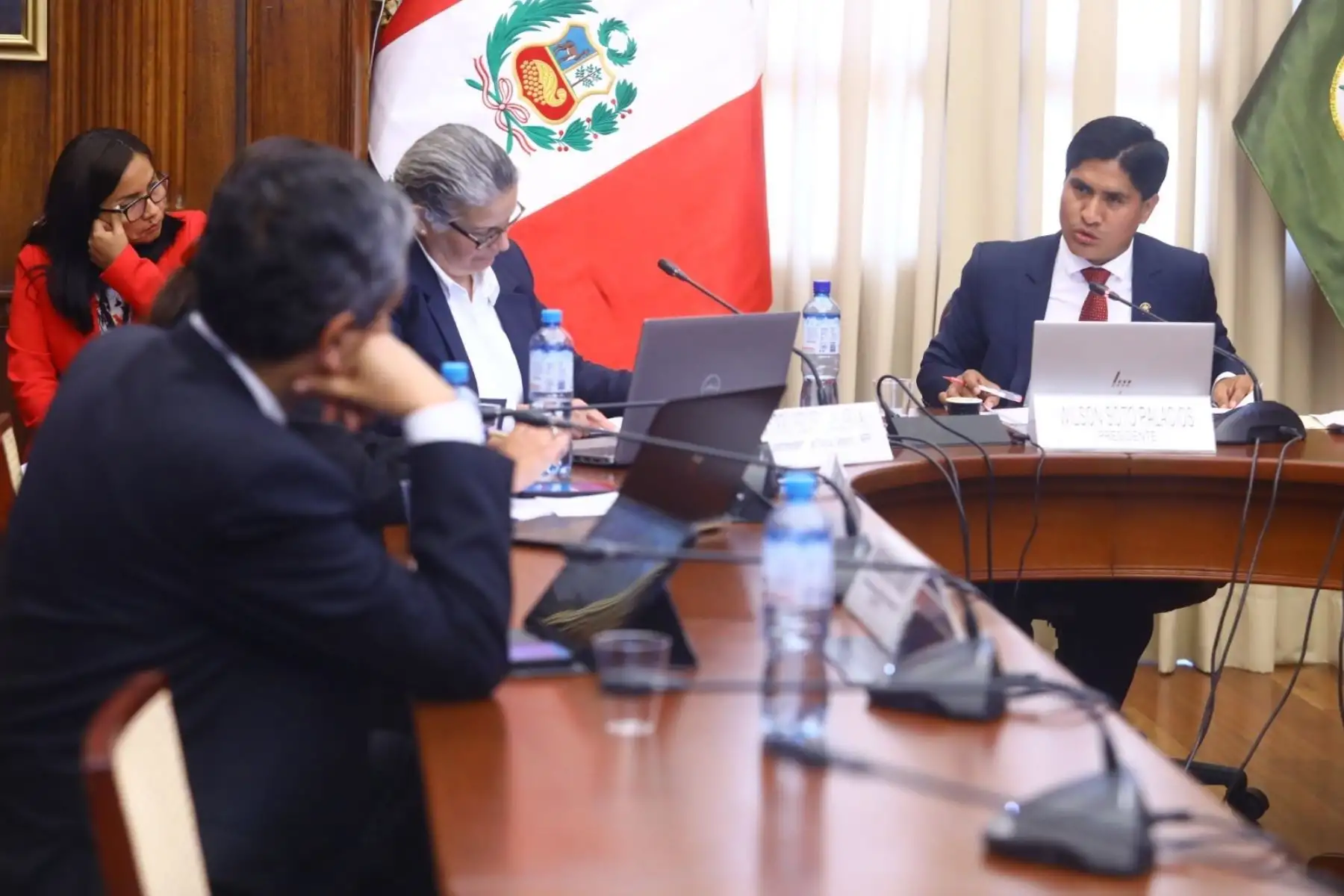 La titular de la SBS, Socorro Heysen, se presentó en la Comisión de Defensa del Consumidor del Congreso que preside Wilson Soto. Foto: ANDINA/Difusión
