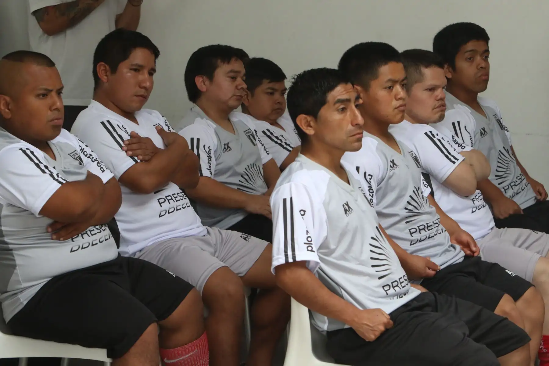 LEGADO, despide a la selección peruana de talla baja que diputará el Mundial en Argentina. FOTO:ANDINA/Hector Vinces.,