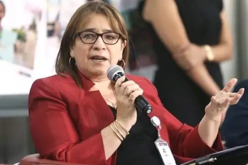 La ministra de Educación, Miriam Ponce. Foto: ANDINA/Difusión.