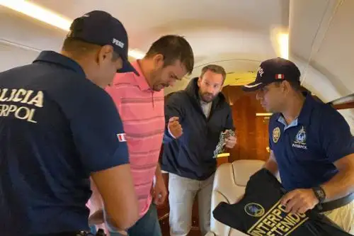 Joran van der Sloot será traslado al Establecimiento Penitenciario Ancón I, donde será internado. ANDINA/ Policía Nacional.