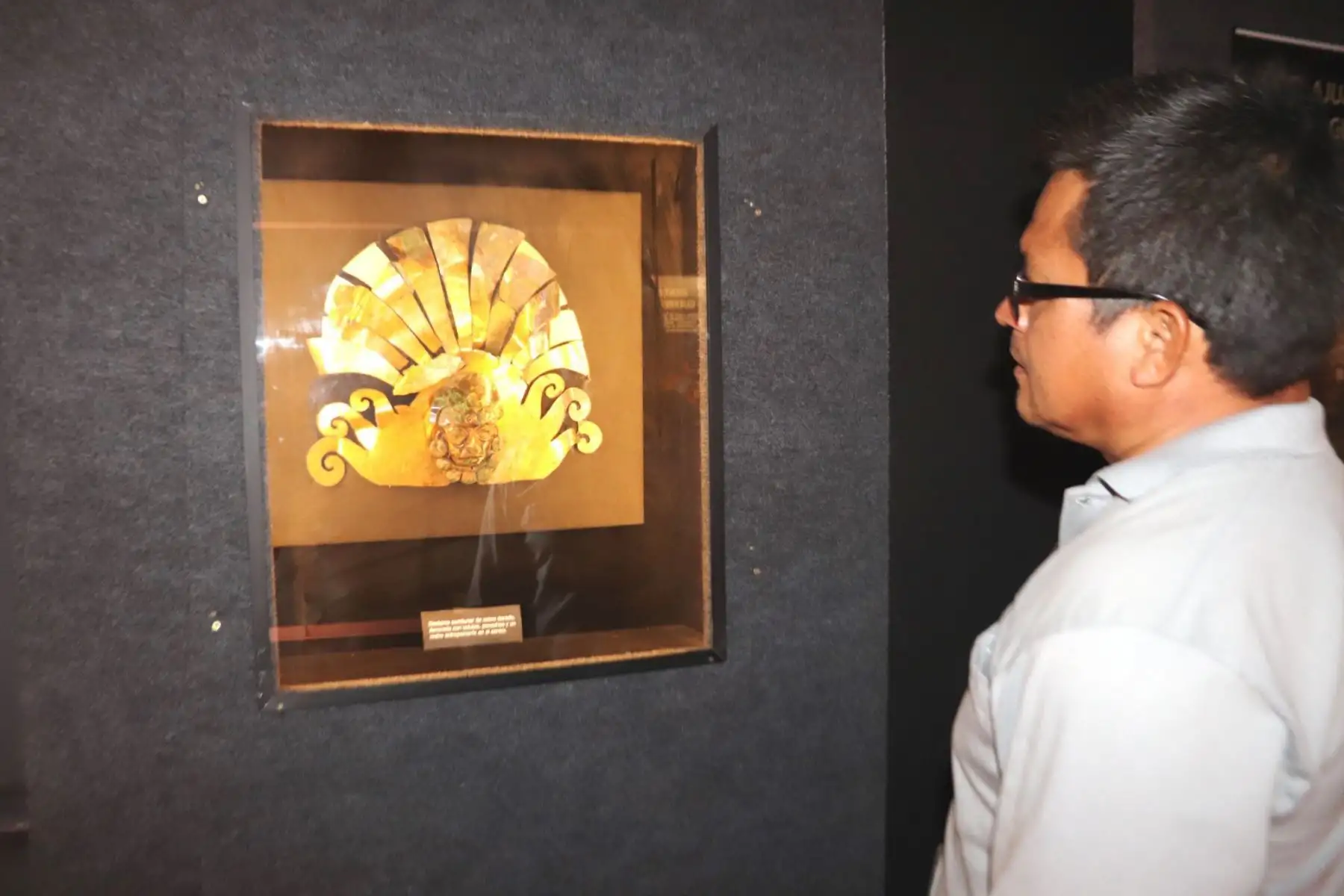 Por primera vez, el museo Tumbas Reales de Sipán, ubicado en la ciudad de Lambayeque presenta en su exposición temporal la Tumba de la Mujer con el Huaco Erótico, excavada con todo un contexto ceremonial en el complejo arqueológico de Úcupe. Foto: ANDINA/ Difusión