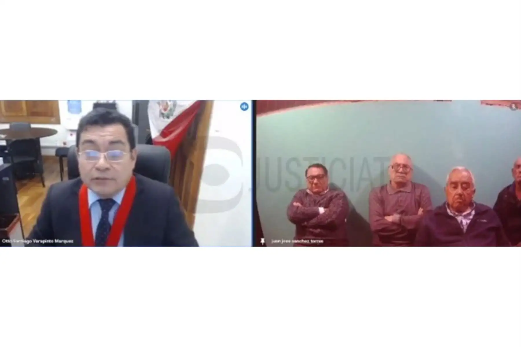 Lectura de sentencia en caso del asesinato de Pedro Huilca. ANDINA/Difusión