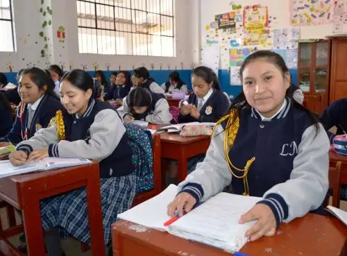 Mariela Ocón es una escolar cajamarquina que forma parte de la delegación de estudiantes peruanos que visitará la sede de la NASA, en Estados Unidos, gracias a programa "Ella es astronauta". Foto: Eduard Lozano