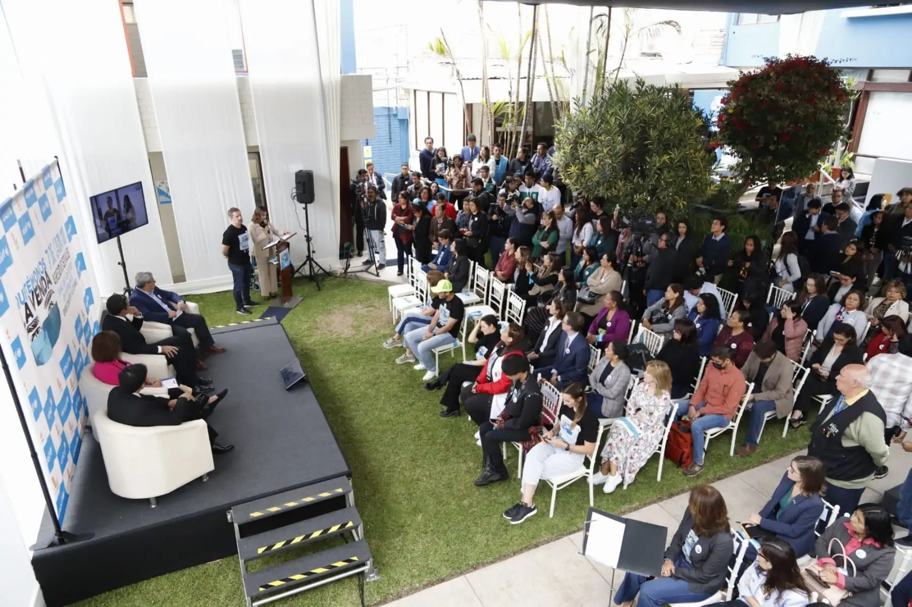 Según un informe presentado por Unicef, esta mañana en Lima, en el Centro de Emergencia Mujer del MIMP entre los años 2017 y 2022 se reportaron un total de 74,413 casos de violencia sexual contra niños, niñas y adolescentes Foto: UNICEF