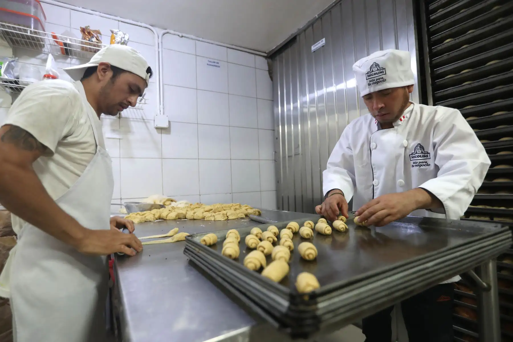 Eulogio Chávez
Empresario panadero, propietario de tres panaderías ubicadas en Barranco y Miraflores. Foto: ANDINA/Ricardo Cuba
