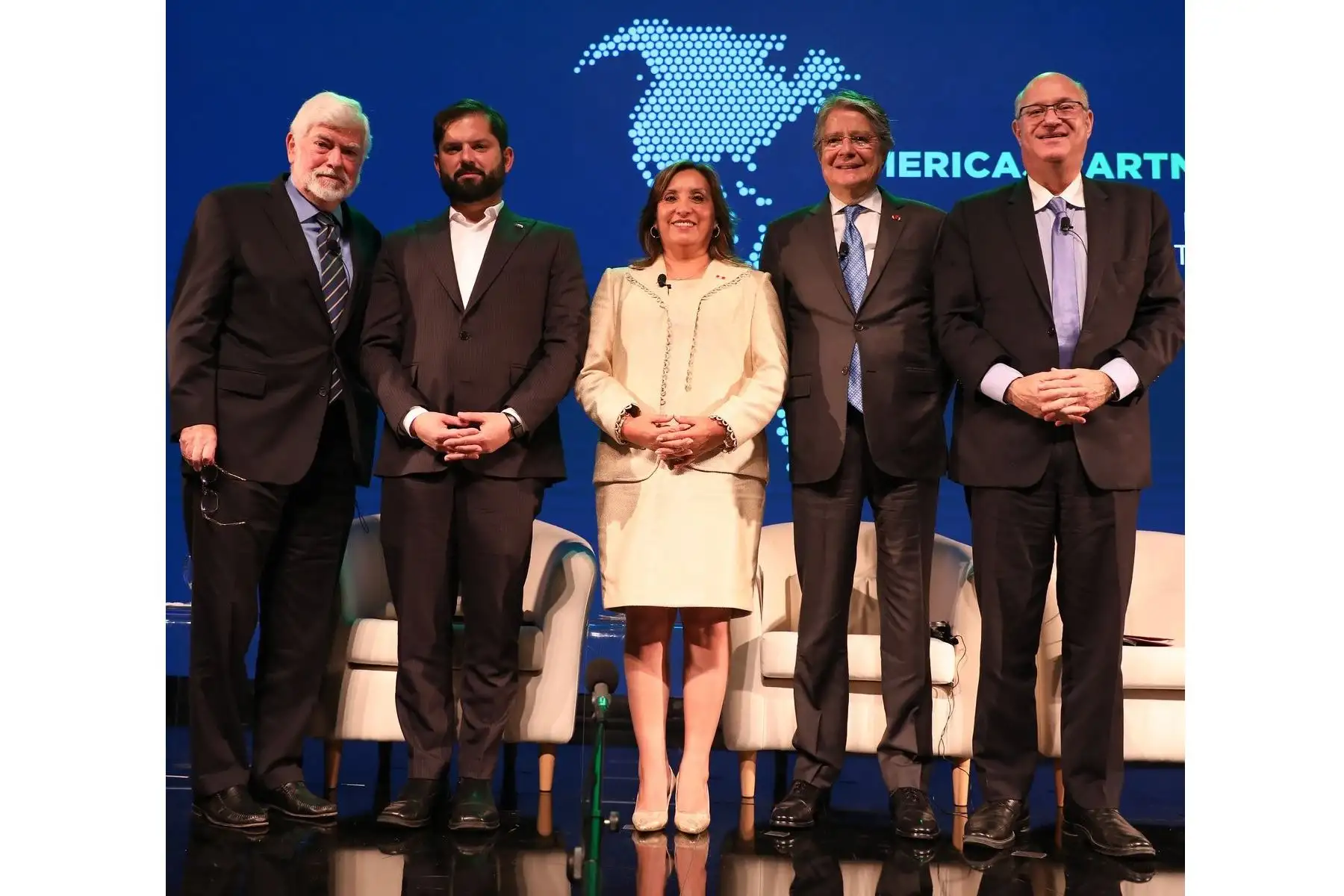 La presidenta de la República, Dina Boluarte participó en el Foro de Inversión Responsable APEP- BID en los EE.UU. Foto: ANDINA/Prensa Presidencia