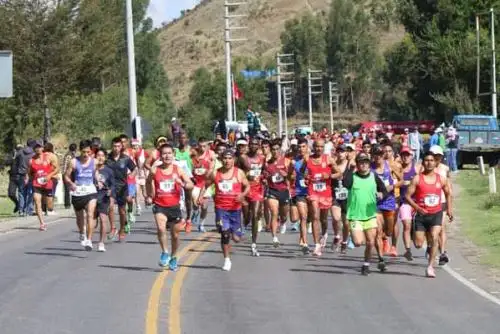 Esta edición de la maratón de los Andes se correrá como parte de las actividades por el CLIX aniversario de creación política de la provincia de Huancayo. Foto: ANDINA/Difusión