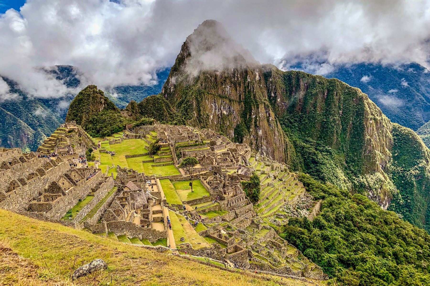 Ciudadela de Machu Picchu en la región Cusco, principal atractivo turístico del Perú. Foto: ANDINA/Difusión