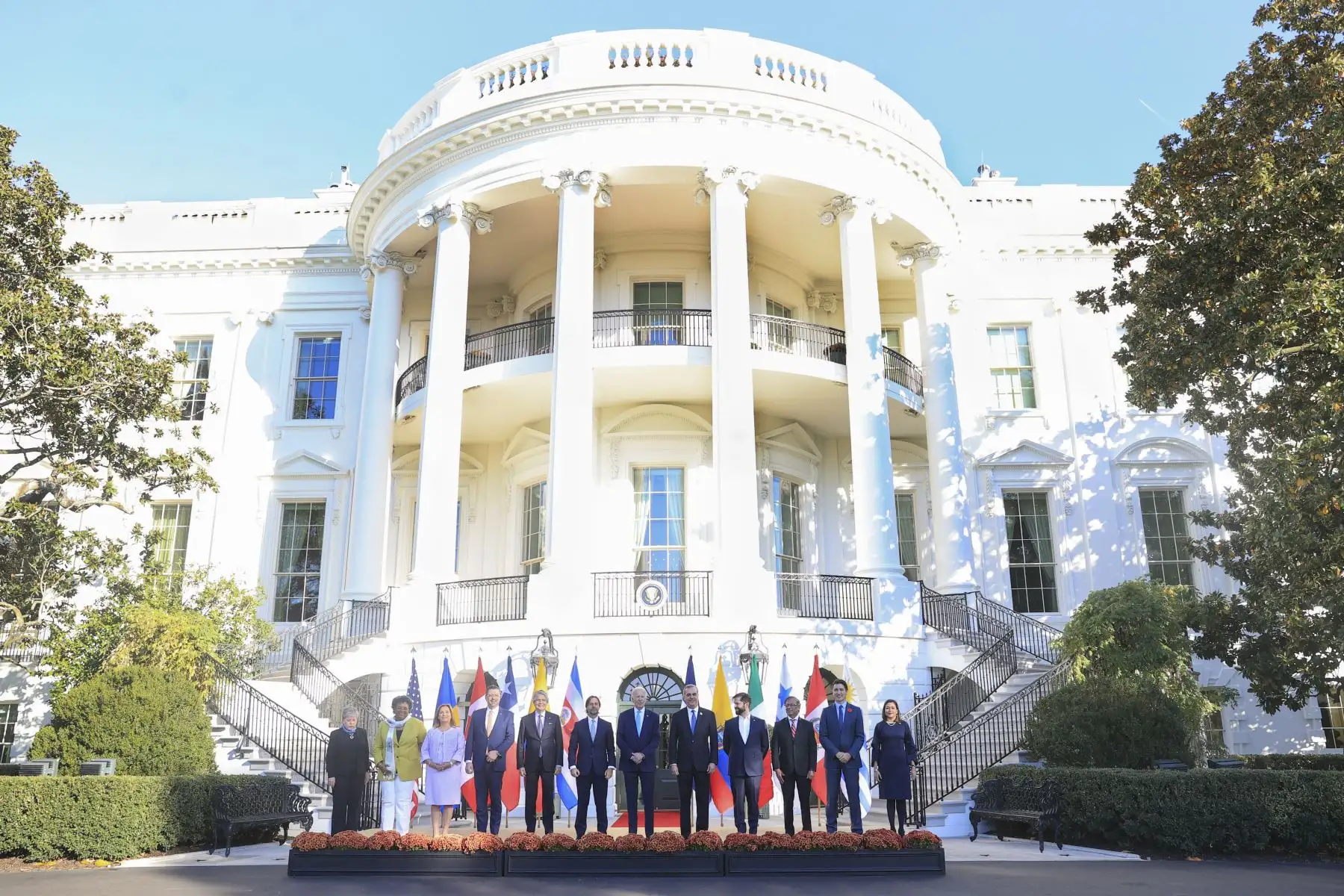 Presidenta de la república, Dina Boluarte, participó de la reunión plenaria de Líderes de la APEP junto con el presidente de Estados Unidos, Joe Biden, y mandatarios de la región. Foto: ANDINA/ Prensa Presidencia
