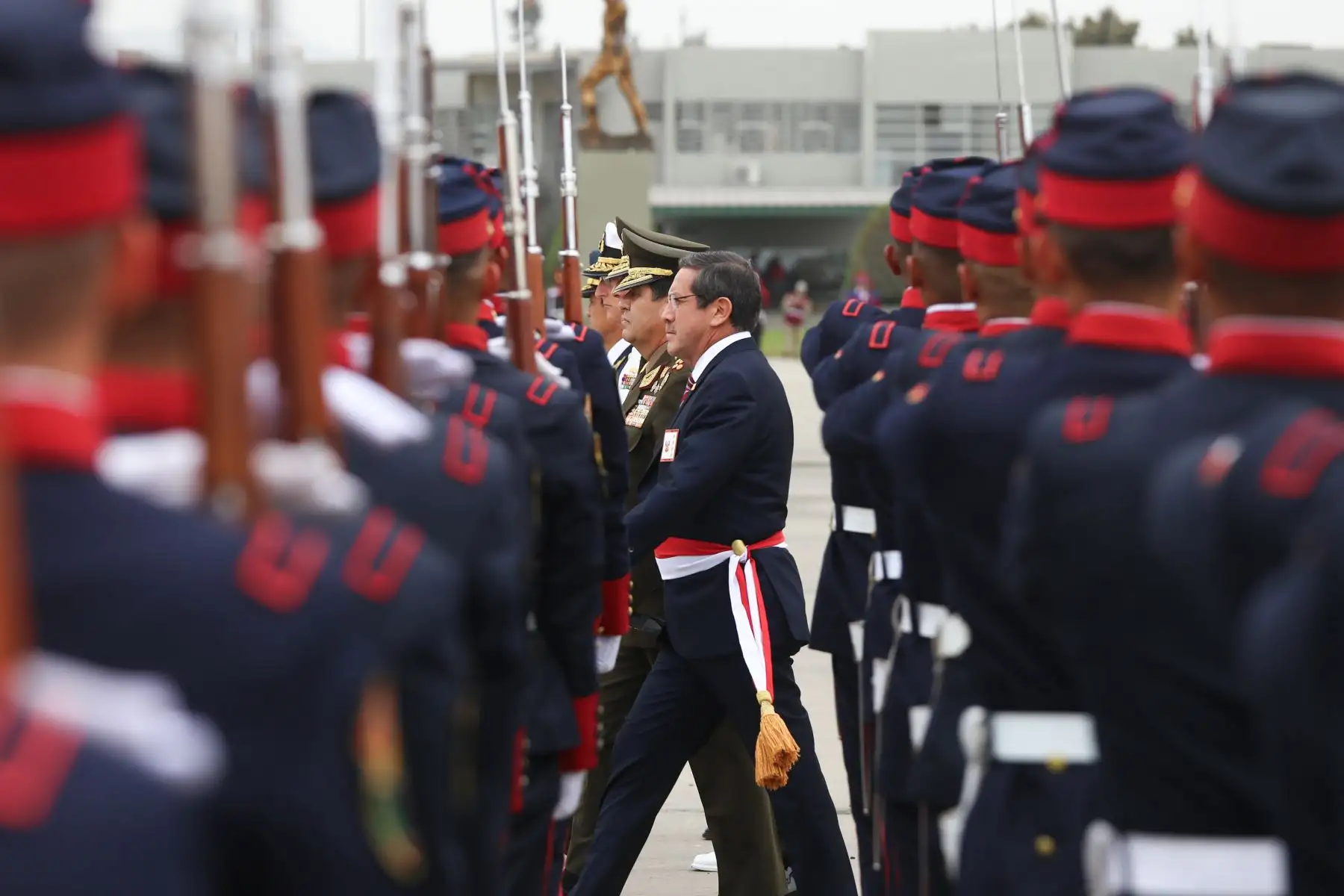 Ceremonia por el 207° aniversario del Natalicio del Coronel Francisco Bolognesi y el Día del Soldado. Foto: Ministerio de Defensa