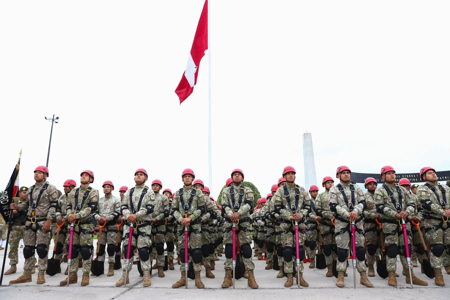 Ceremonia por el 207° aniversario del Natalicio del Coronel Francisco Bolognesi y el Día del Soldado. Foto: Ministerio de Defensa