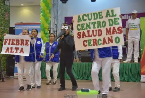 Minsa y Diresa Ucayali realizaron gran feria integral informativa contra el dengue