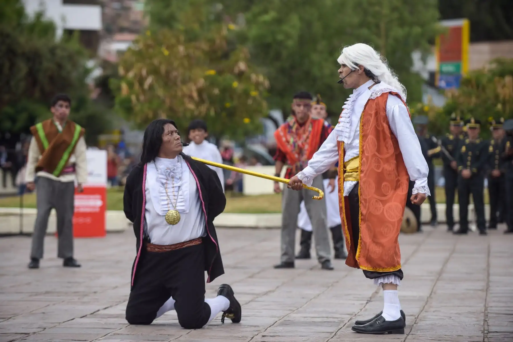 Las provincias y los distritos tupacamaristas de Cusco conmemoraron el aniversario 243 del histórico levantamiento de Túpac Amaru II y Micaela Bastidas contra la dominación española.
Foto: Bicentenario 2024