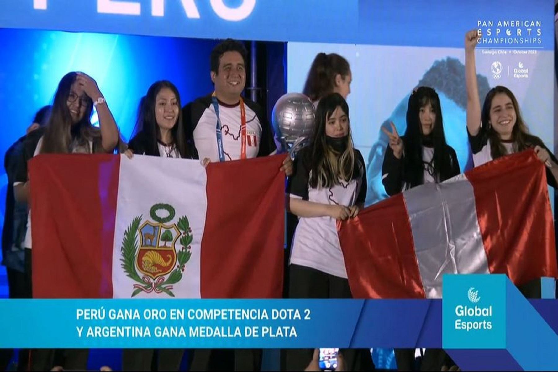 ¡Campeones!  Perú gana medallas de oro en competencia Dota 2 en Santiago 2023 |  Noticias