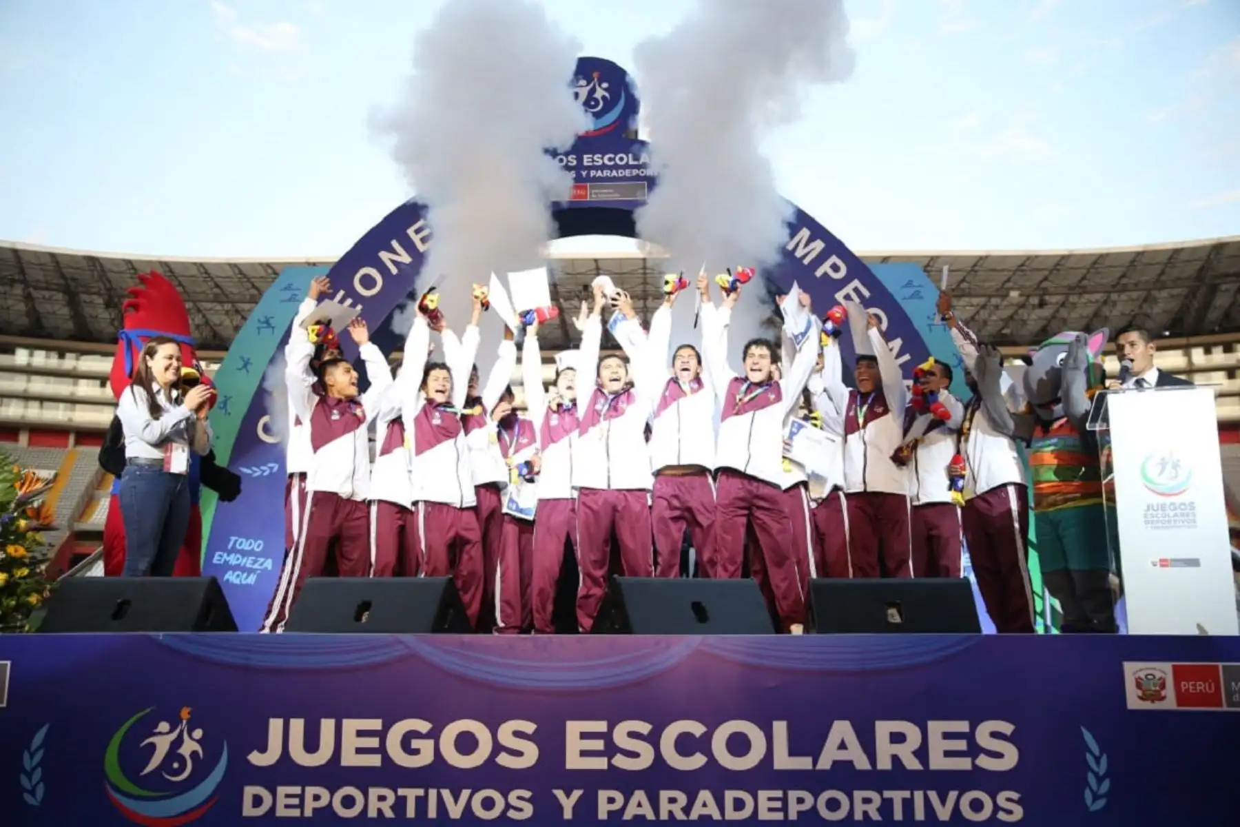 Juegos escolares deportivos