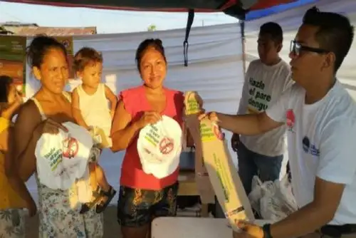 Trabajo conjunto busca reducir los criaderos del zancudo Aedes aegypti que se desarrolla en los depósitos de agua.
