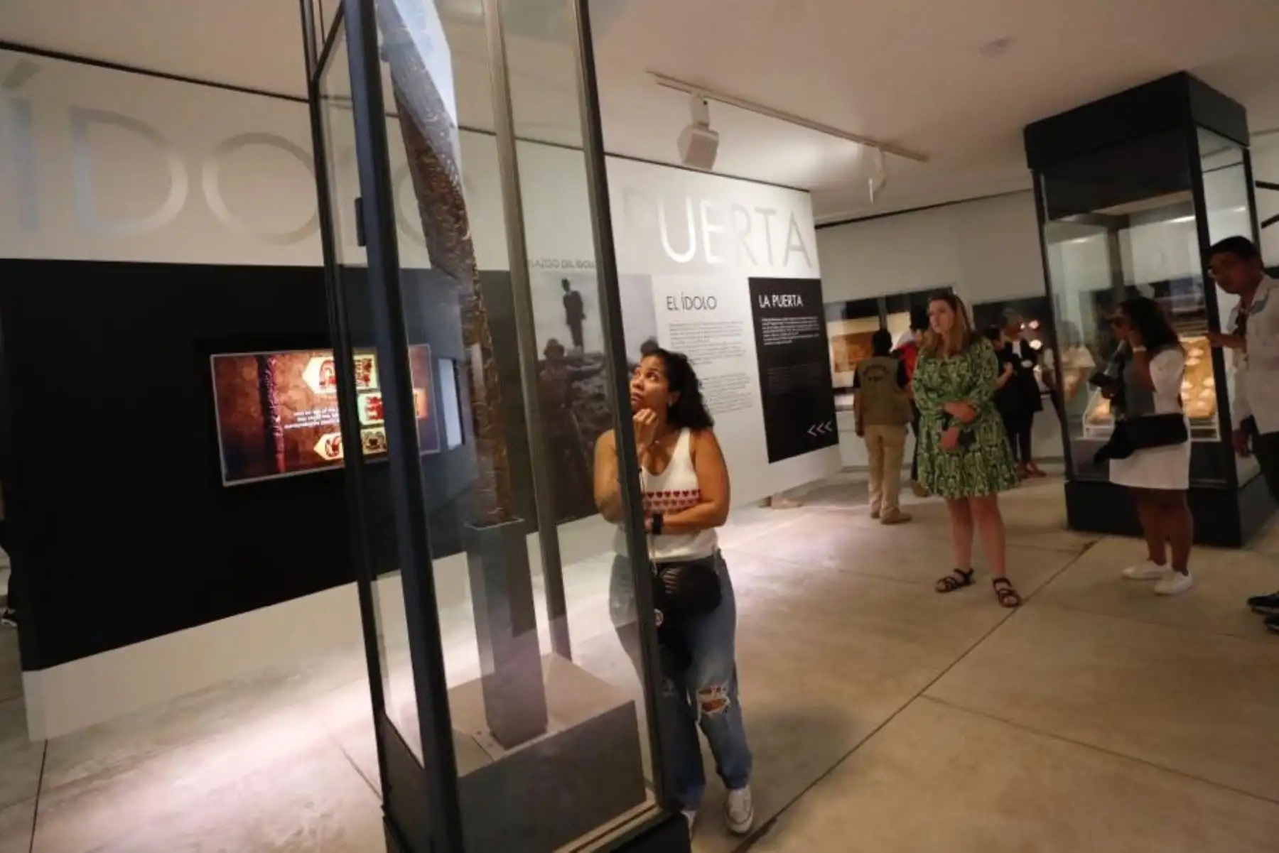 Museos Abiertos es la iniciativa del Ministerio de Cultura, que dispone que el primer domingo de cada mes los ciudadanos peruanos tengan acceso gratuito a los sitios arqueológicos, museos y lugares históricos administrados por el Estado en el ámbito nacional.Foto: ANDINA/Difusión