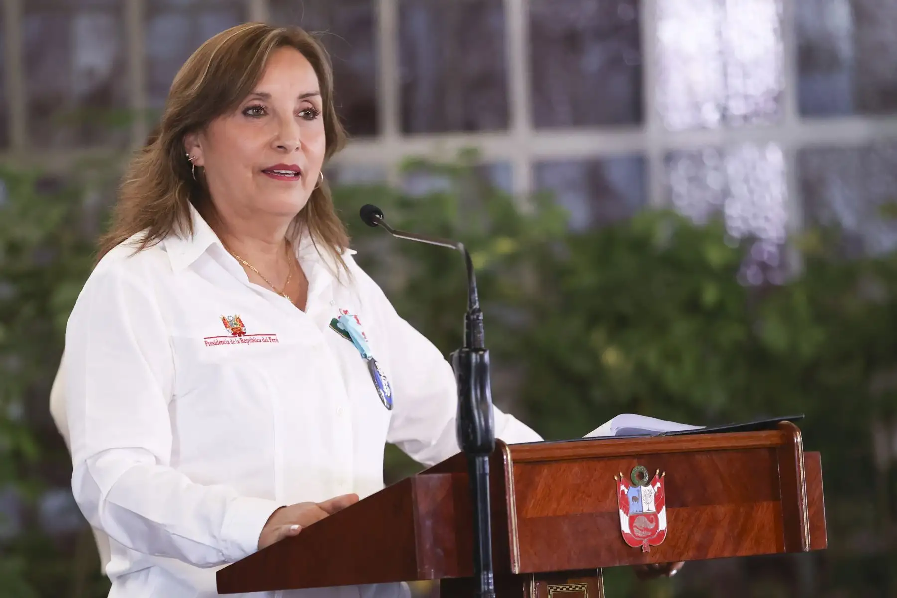 Presidenta Dina Boluarte recibe a las dirigentes de la Organización de los Comités del Vaso de Leche de Lima y Callao: Foto: ANDINA/ Prensa Presidencia