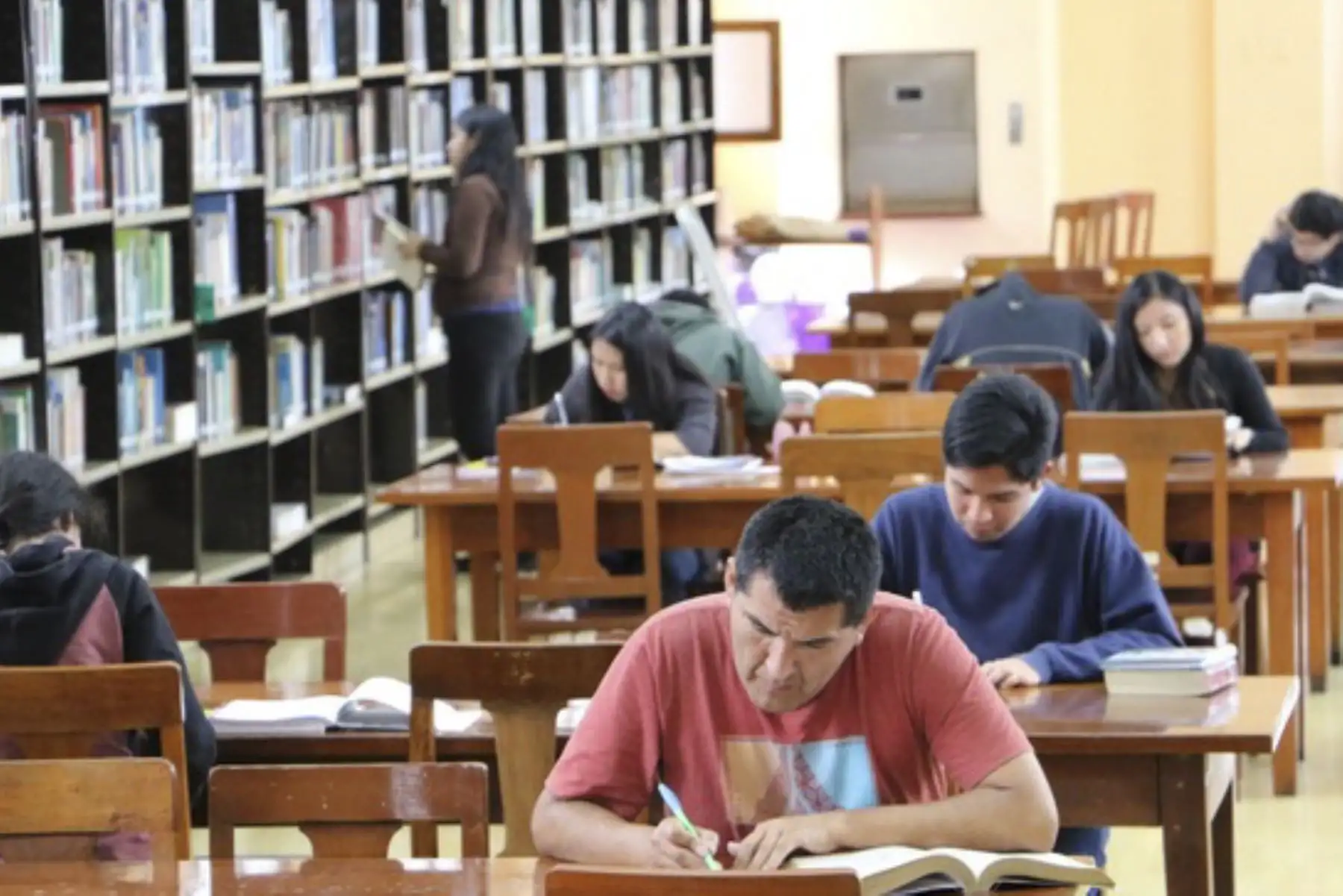 Para los expertos biblioterapia significa que la lectura cuenta con propiedades para tratar de sanar a las personas ante diversos problemas. ANDINA/ BNP.