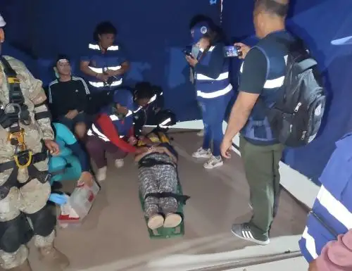 Diversos sectores participaron anoche del Tercer Simulacro Multipeligro en la ciudad de Chiclayo.