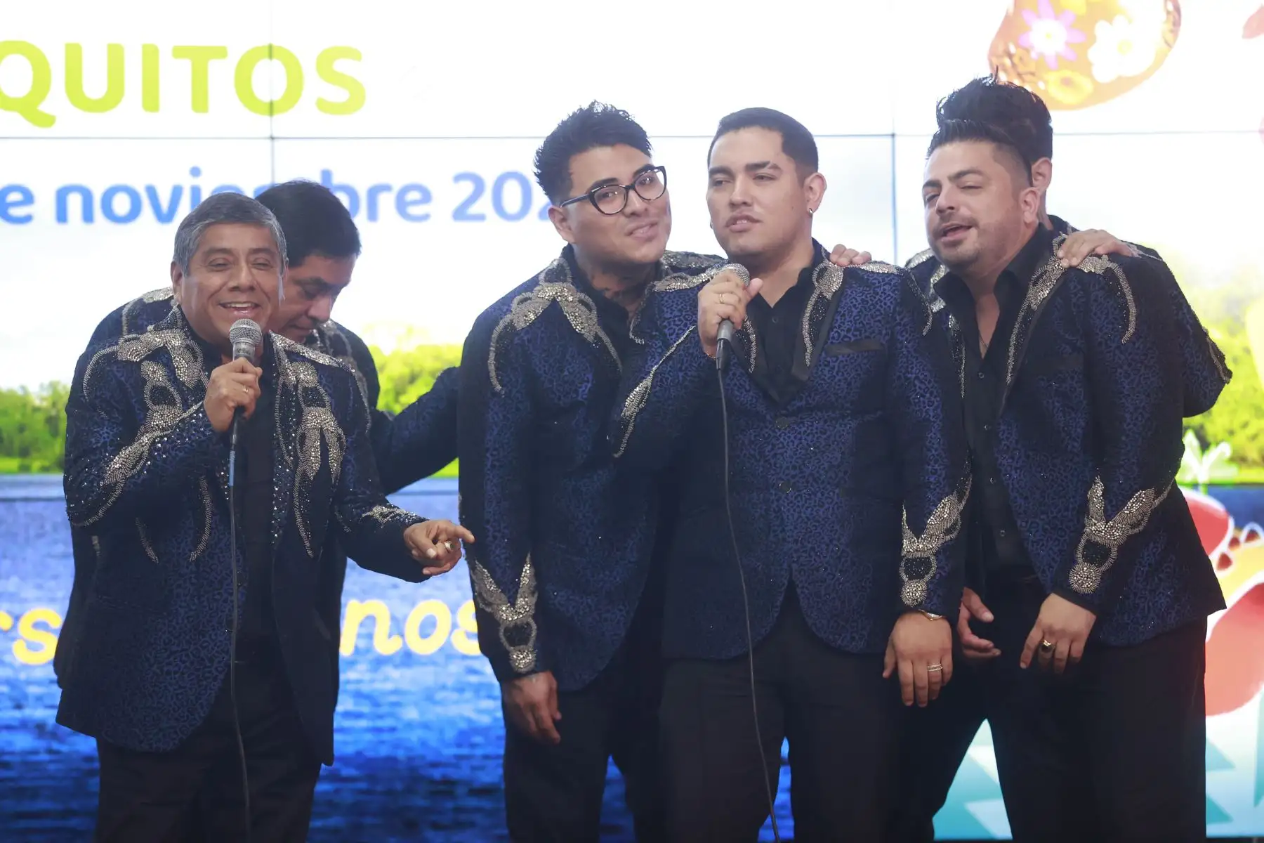 Los Hermanos Yaipén también se hicieron presentes en la presentación del Primer Festival Bicentenario que se realizará en Iquitos. Foto: ANDINA/Vidal Tarqui