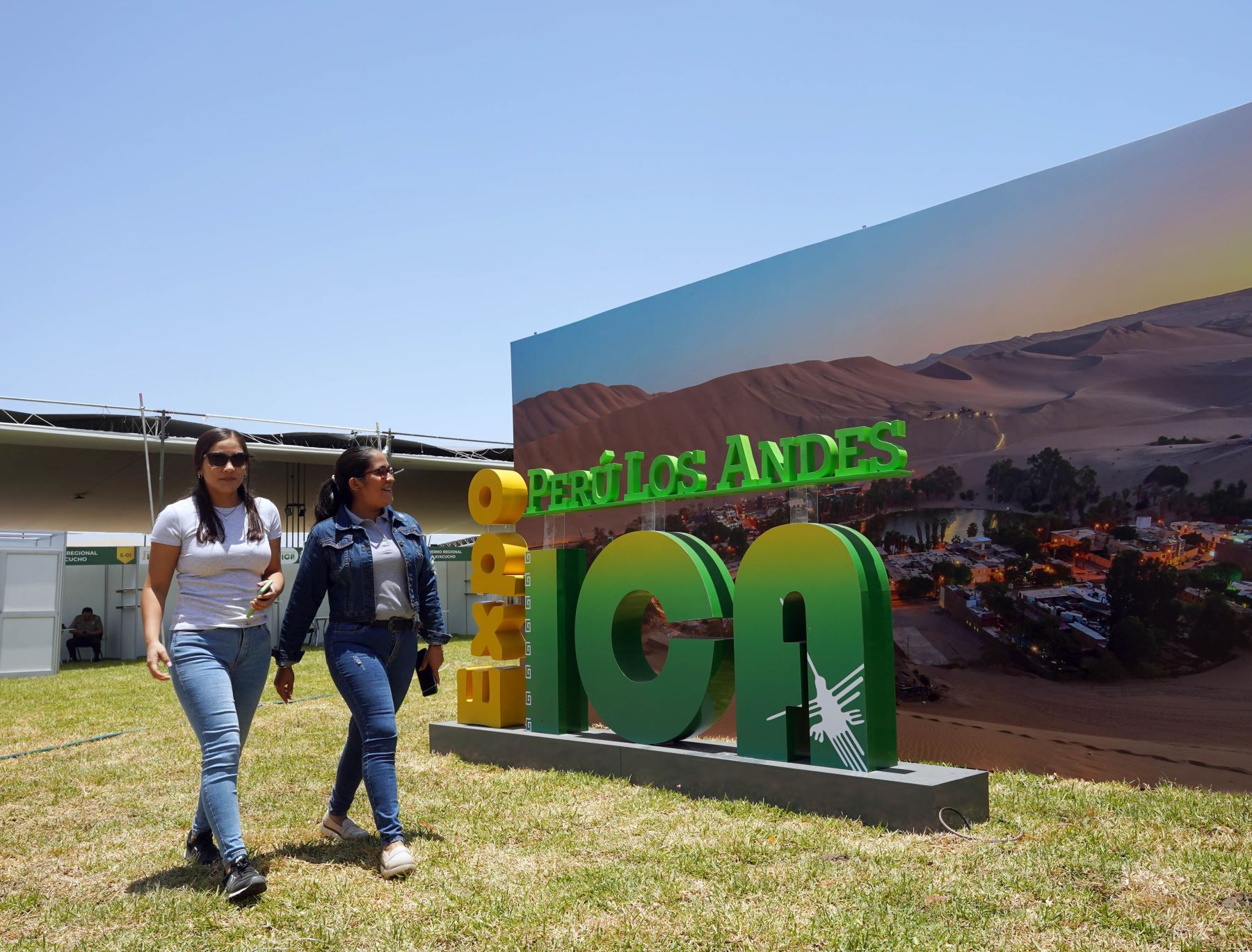 Ica última detalles de la organización de la Expo Perú Los Andes 2023 que se celebrará del jueves 9 al domingo 12 de noviembre. Foto: Genry Bautista