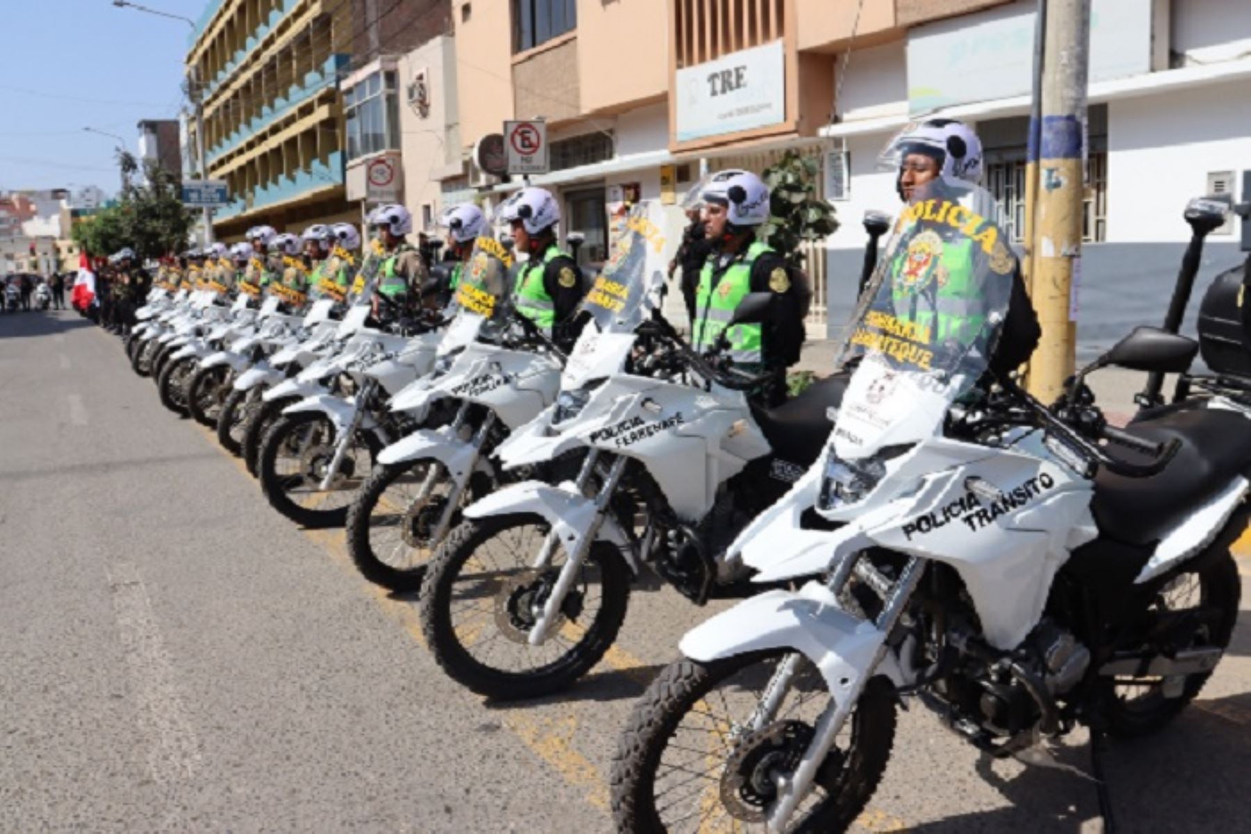 Motocicletas fueron donadas por el Gobierno Regional de Lambayeque.