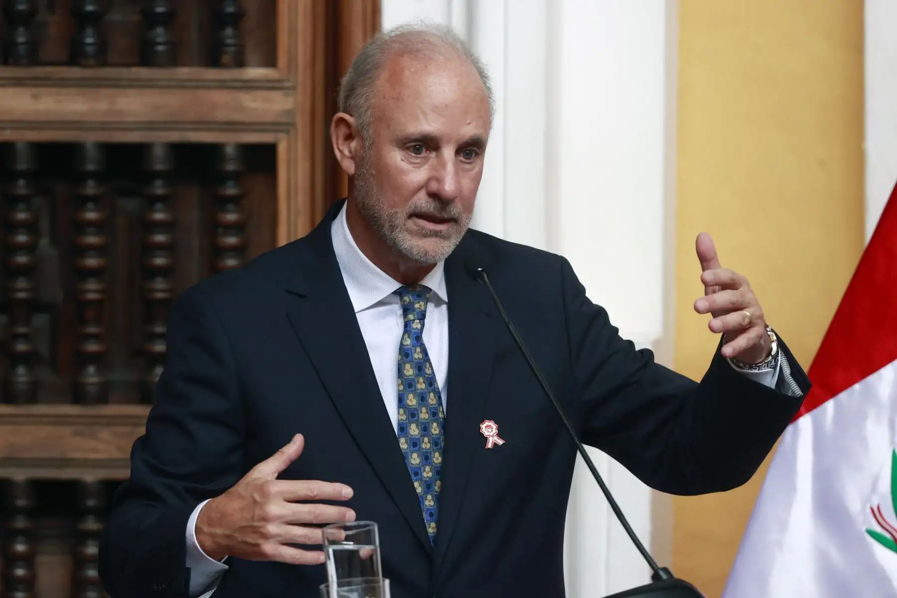 Javier González Olaechea asumió el cargo de ministro de Relaciones Exteriores. Foto: ANDINA/Vidal Tarqui