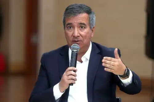 Durante inauguración de la marcha blanca de la Línea 2, en Santa Anita, Pérez Reyes se refirió al proyecto de extensión de la Línea 1 hasta Lurín propuesta por el concesionario. Foto: ANDINA/Ricardo Cuba