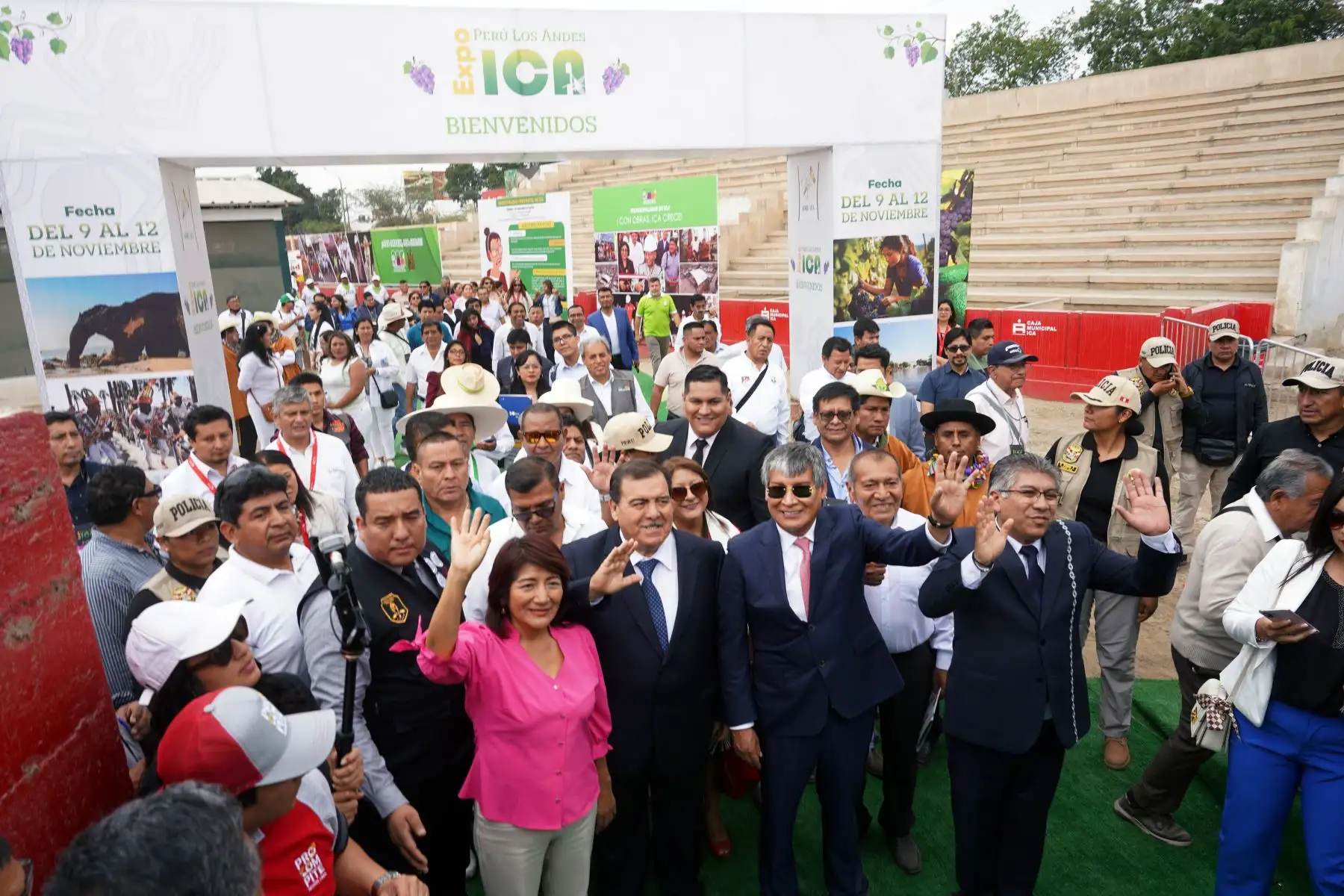 Se inauguró la feria Expo Perú Los Andes 2023 en el estadio José Picasso Peratta de Ica, que durará hasta el domingo 12 de noviembre. Foto: Genry Bautista