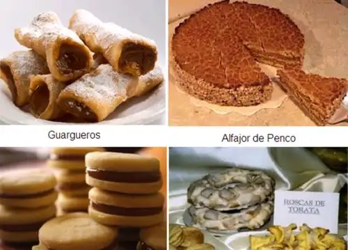 Postres típicos de la región Moquegua.
