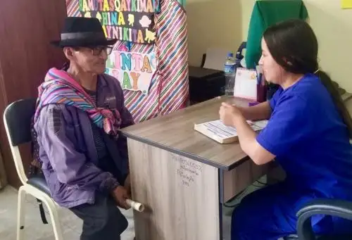 En el marco de la adecuación para la atención de salud con pertinencia cultural, la Dirección de Pueblos Indígenas u Originarios del Ministerio de Salud (Minsa) calificó a los centros de salud de Ninabamba y Sacharaccay de la Unidad Ejecutora Red de Salud San Miguel como "Establecimiento de salud con pertinencia cultural".