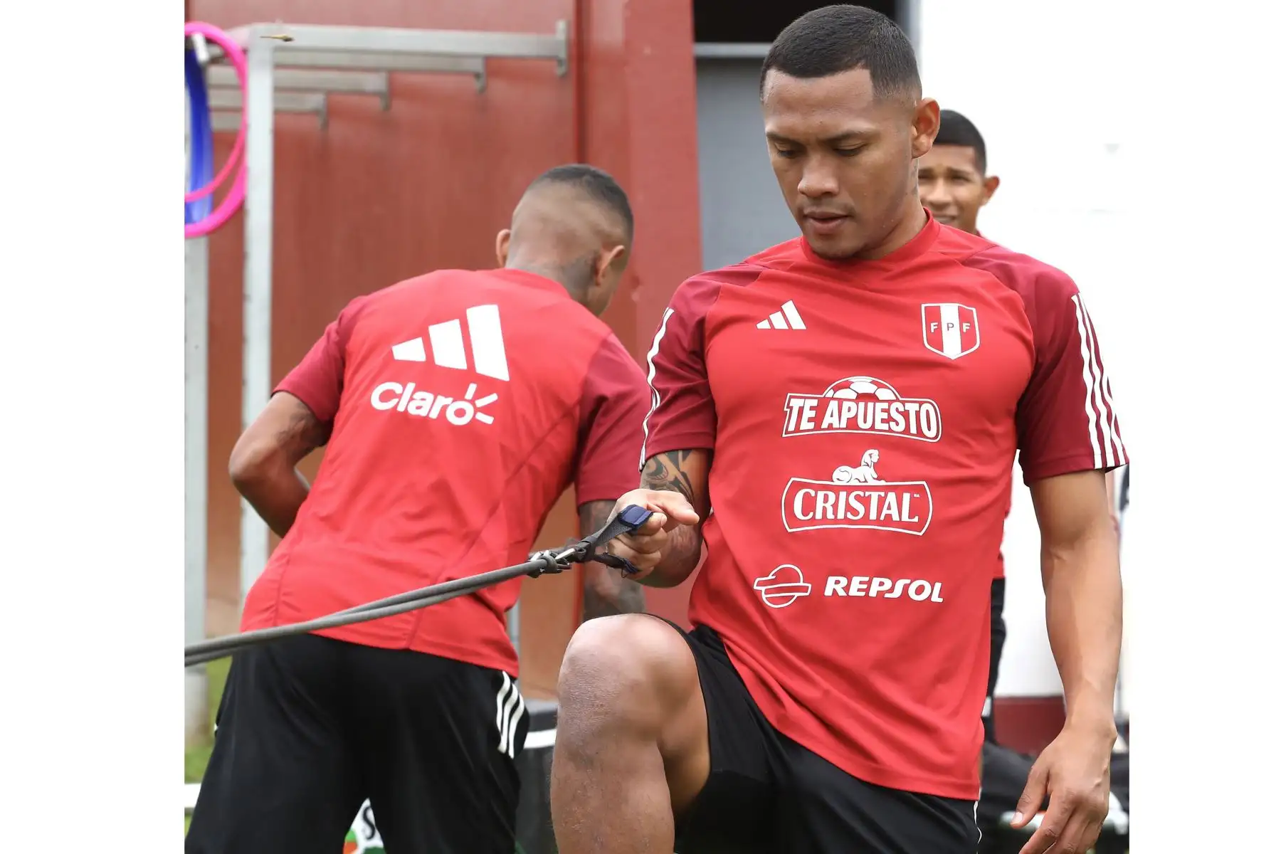 La Selección Peruana de Fútbol comenzó a trabajar con intensidad con miras a sus partidos ante Bolivia (jueves 16) y Venezuela (martes 21).
En la imagen, Brayan Reyna
Foto: Selección Peruana