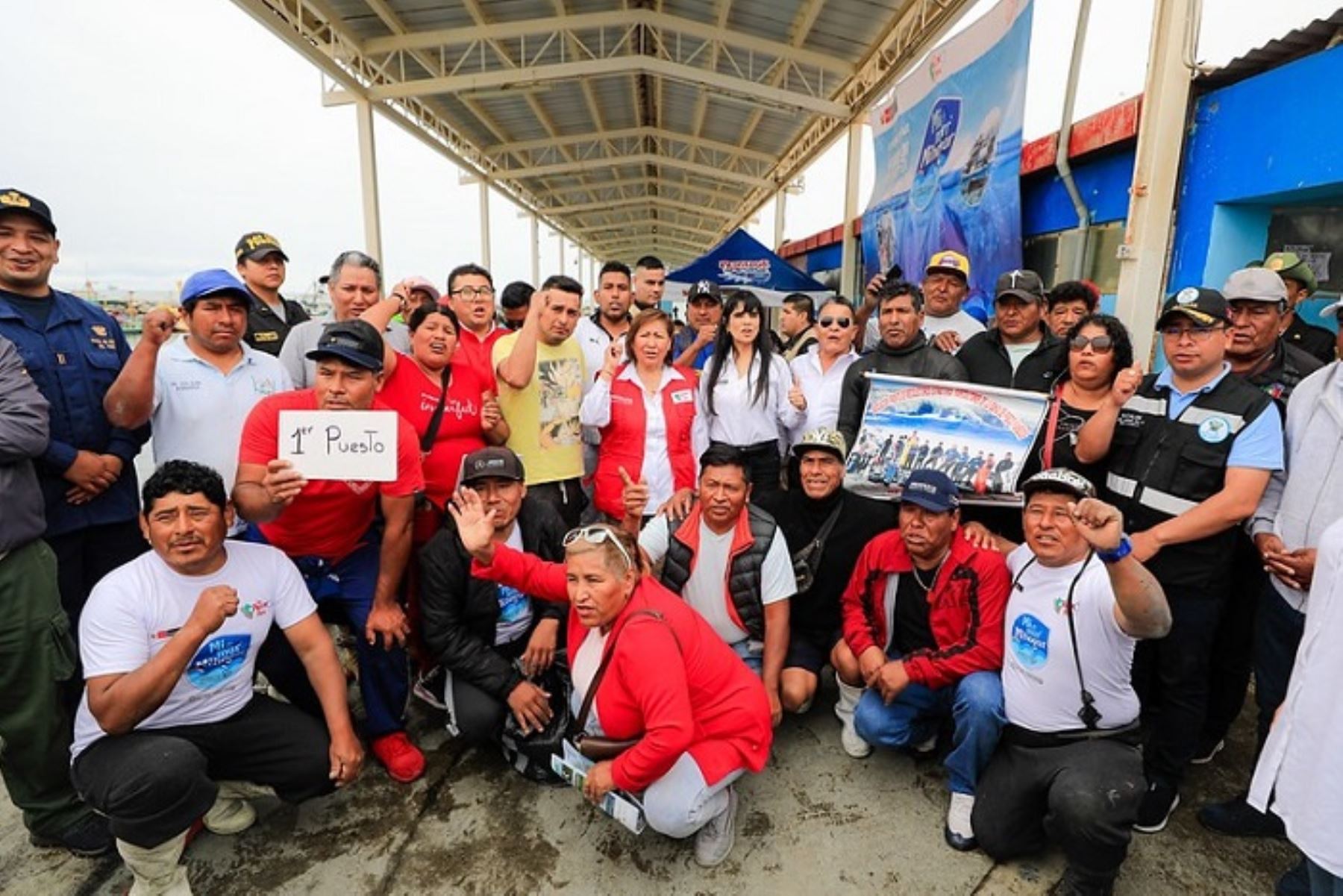 Campaña "Mi mar, mi hogar" se realizó en el Desembarcadero Pesquero Artesanal de San Andrés, ubicado en Pisco.