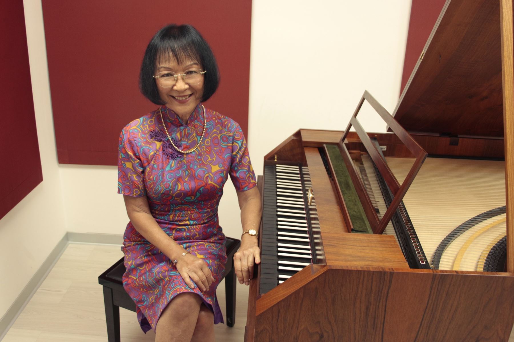 Distinguen a la maestra y pianista Lydia Hung como Personalidad Meritoria de la Cultura.