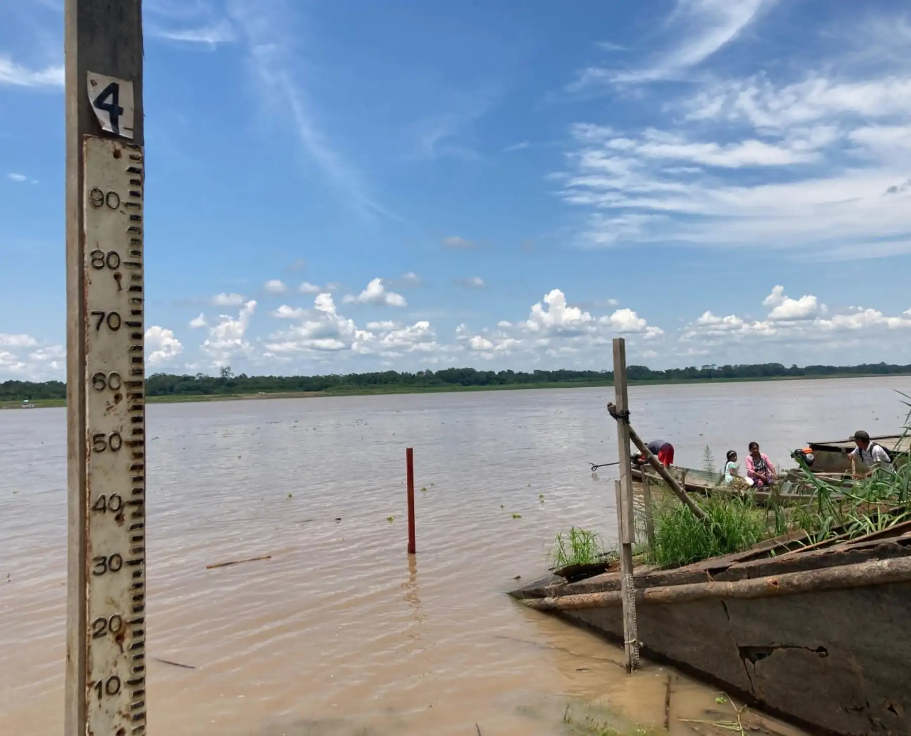 El Senamhi Loreto confirmó que el inicio de lluvias favorece el incremento del nivel de agua de los ríos Amazonas y Marañón. Foto: ANDINA/difusión.