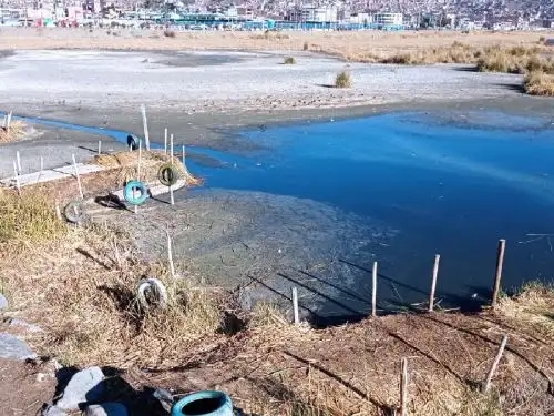 Las lluvias registradas en las últimas semanas en Puno no han ayudado a recuperar el nivel del agua del lago Titicaca.